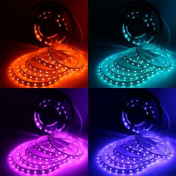 LED Streifen 24V - RGB & warmweiß - Farbwechsel - steuerbar - dimmbar - nach Maß ab 12,5 cm bis 10 Meter