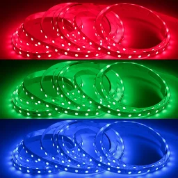 LED Streifen 24V - RGB & warmweiß - Farbwechsel - steuerbar - dimmbar - nach Maß ab 12,5 cm bis 10 Meter