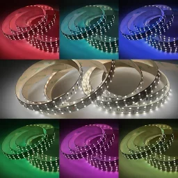 LED Streifen 24V 3-reihig - RGB &...