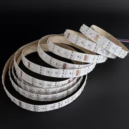 LED Streifen 24V 3-reihig - RGB & tageslichtweiß - mehrfarbig - steuerbar - dimmbar - nach Maß ab 10 cm bis 7,5 Meter