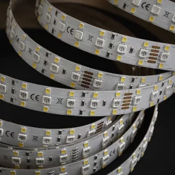 LED Streifen 24V 3-reihig - RGB & tageslichtweiß - mehrfarbig - steuerbar - dimmbar - nach Maß ab 10 cm bis 7,5 Meter