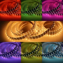 LED Streifen 24V 3-reihig - RGB & warmweiß -...