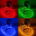 LED Streifen 24V 3-reihig - RGB & warmweiß - Fullcolor - steuerbar - dimmbar - nach Maß ab 10 cm bis 7,5 Meter