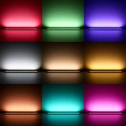 LED-Streifen 24V 3-reihig - RGB CCT - 5050 & 2835 LEDs - einstellbare Weißtöne - Dualweiß & Fullcolor - dimmbar - nach Maß ab 10 cm bis 5 Meter