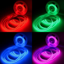 LED-Streifen 24V COB - RGB CCT - farbwechselnd - steuerbare Farbtemperatur - Dualweiß & Fullcolor - dimmbar - nach Maß ab 4,2 cm bis 5 Meter