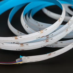 LED-Streifen 24V COB - RGB CCT - farbwechselnd - steuerbare Farbtemperatur - Dualweiß & Fullcolor - dimmbar - nach Maß ab 4,2 cm bis 5 Meter