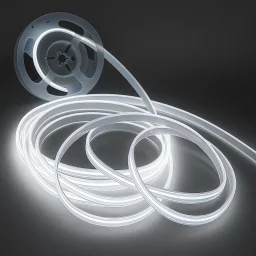 LED-Streifen 24V COB - 6000 K tageslichtweiß - IP68 wasserfest - 5 Meter - teilbar alle 5 cm - dimmbar