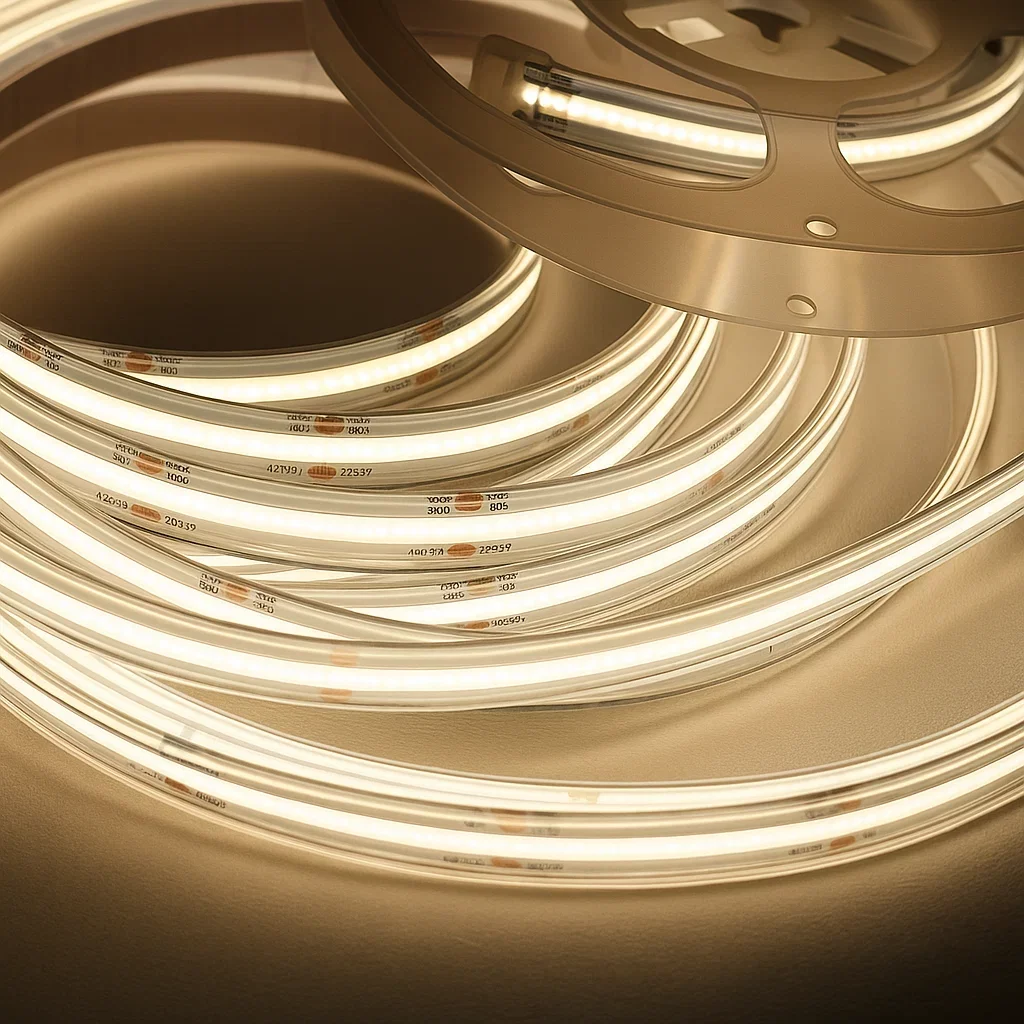 LED-Streifen 24V COB - 4000 K neutralweiß - IP68 wasserfest - 5 Meter - teilbar alle 5 cm - dimmbar