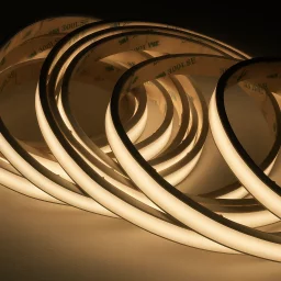 LED-Streifen 24V COB diffus - 3500 K warmweiß - IP65 wasserfest - 5 Meter - teilbar alle 5 cm - dimmbar