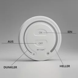 LED-Dimmer & Touch Wand-Fernbedienung - SET | für einfarbige 24VDC LED-Streifen | 2.4GHz MiBoxer