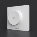230V WLAN Einbaudimmer LED mit Bedienteil und Drehdimmerschalter, Phasenabschnitt für einfarbige 230V-LED-Streifen | 2.4GHz WIFI Support