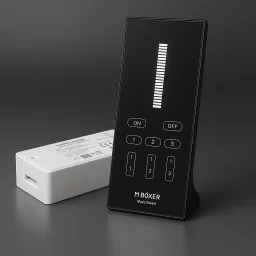 230V LED-Dimmer & 2.4 GHz 3-Zonen Stand-Fernbedienung...