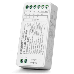 3 in 1 LED-Controller für RGB (3-Kanal) - RGBW (4-Kanal) und RGB&CCT (5-Kanal) LED-Streifen | ZigBee 3.0 & 2.4GHz | MiBoxer