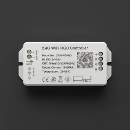 Smart-Home RGB-LED-Dimmer/Controller WIFI/WLAN für SmartLife / Tuya – direkt ohne Gateway – 24V 10A (240W)