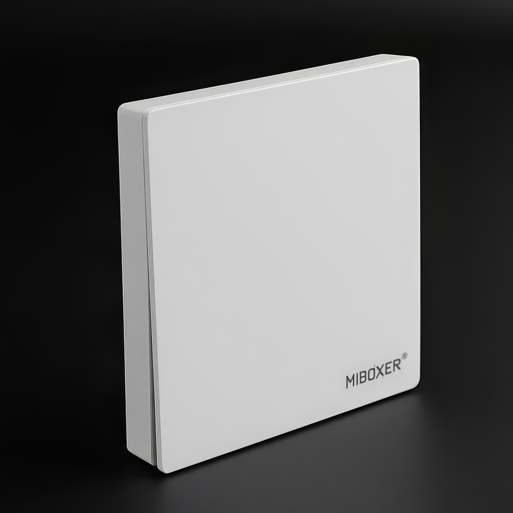 Funk Push-Taster 1-fach superflach | Wandpanel | für 2.4 GHz MiBoxer-Dimmer