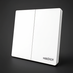 Funk Push-Taster 2-fach superflach | Wandpanel | für...