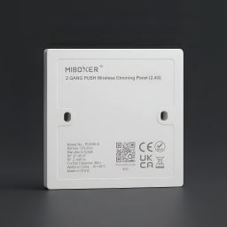 Funk Push-Taster 2-fach superflach | Wandpanel | für...