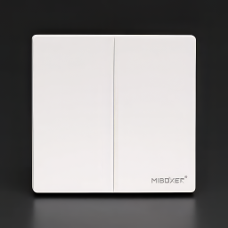 Funk Push-Taster 2-fach superflach | Wandpanel | für 2.4 GHz MiBoxer-Dimmer